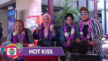 Hot Kiss - MENARIK!!! Penyambutan Kedatangan 6 Negara Peserta Golden Memories di Indonesia