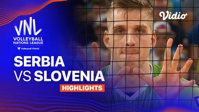 Serbia vs Slovenia - Highlights | Men's Volleyball Nations League 2024