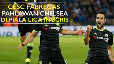 2 Gol Fabregas Bawa Chelsea Kandaskan Leicester di Piala Liga Inggris