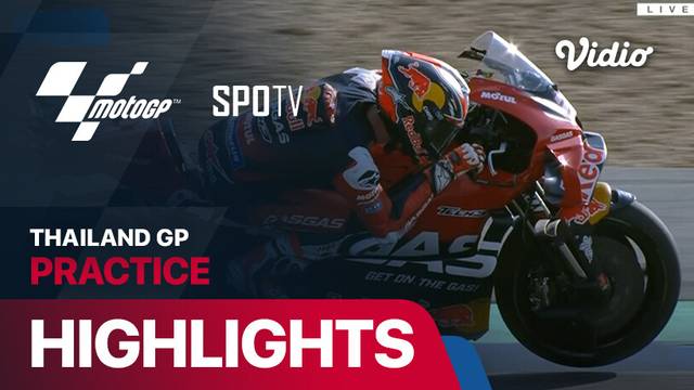 MotoGP Practice: MotoGP 2024 Round 18 - PT Grand Prix of Thailand - Highlights | MotoGP 2024