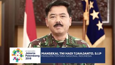 Mansekal TNI Hadi Tjahjanto, S.I.P Siap Dukung Pelaksanaan Asian Games 2018