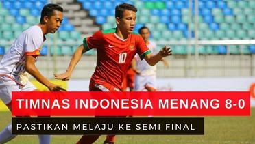 Highlight Indonesia vs Brunei, Timnas Pastikan Masuk Semifinal AFF U-18