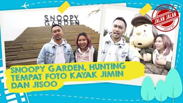 Main ke Snoppy Garden, Hunting Foto Keren ala Jimin dan Jisoo | JALAN JALAN