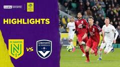 Match Highlight | FC Girondins De Bordeaux 1 vs 0 FC Nantes | France Ligue 1 2020