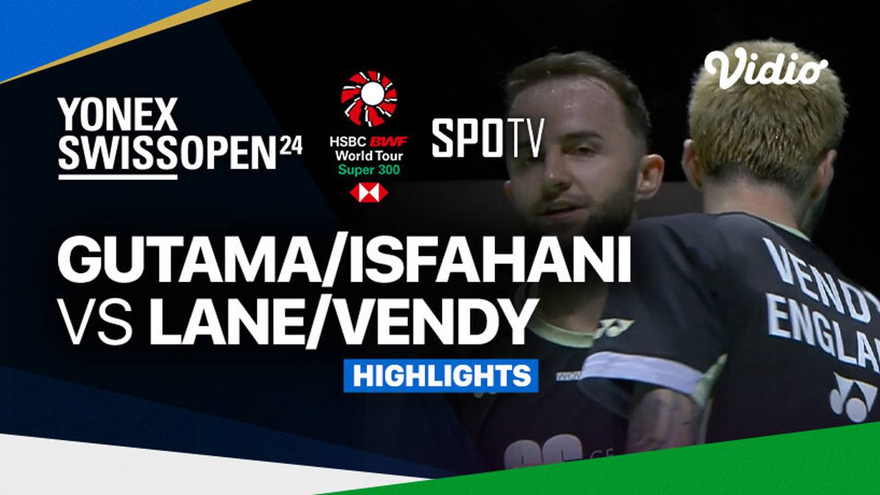 Men S Doubles Sabar Karyaman Gutama Moh Reza Pahlevi Isfahani Ina Vs