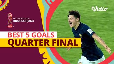 5 Gol Terbaik | Quarter Final | FIFA U-17 World Cup Indonesia 2023