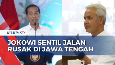 Ketika Jokowi 'Sentil' Perbaikan Jalan Rusak di Jateng Tak Kunjung Beres