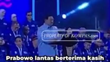 Prabowo Terharu Dipercaya Partai-Partai Besar