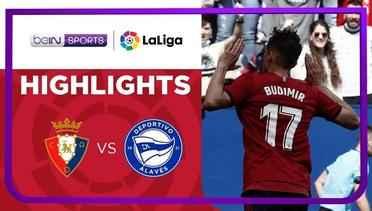 Match Highlights | Osasuna 1 vs 0 Alaves | LaLiga Santander 2021/2022