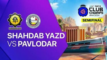 Semifinal: Shahdab Yazd vs Pavlodar Volleyball Club - 2024 Asian Men's Club Volleyball Championship