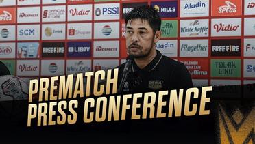 PRE MATCH PRESS CONFERENCE | DEWA UNITED FC VS PERSITA TANGERANG