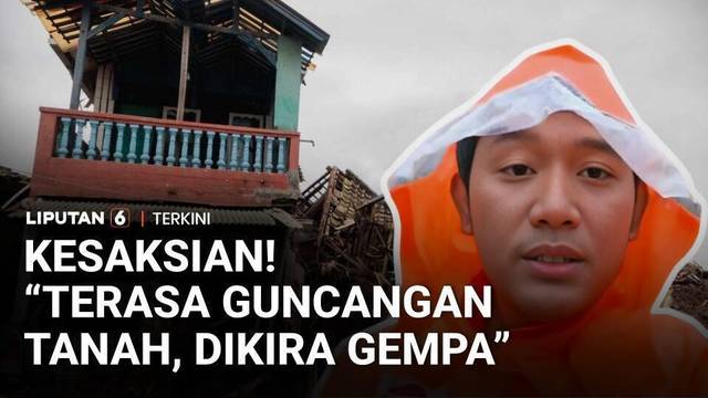 Kesaksian Korban Selamat Longsor Cisarua Bandung Barat | Liputan 6