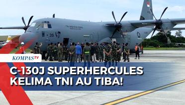 TNI AU Sambut Pesawat Angkut C-130J Superhercules di LANUD Halim!