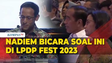 [FULL] Nadiem Singgung Dampak Kampus Mengajar di LPDP Fest 2023