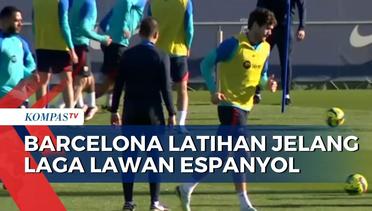 Bagaimana Persiapan Barcelona Jelang Liga Paruh Musim sebelum Lawan Espanyol?