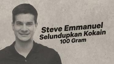 Steve Emmanuel Selundupkan Kokain 100 Gram