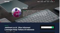 JobSmart.co.id Situs Informasi Lowongan Kerja Terbaru Di Indonesia