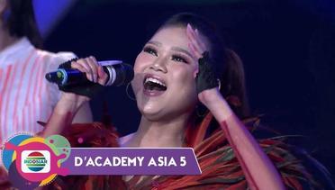 BEGITU EKSPRESIF!! Puput Lida-Indonesia "Janji" Hanya Raih 3 Lampu Hijau Komentator - D'Academy Asia 5