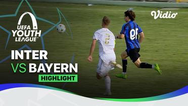 Highlights - Inter vs Bayern | UEFA Youth League 2022/23