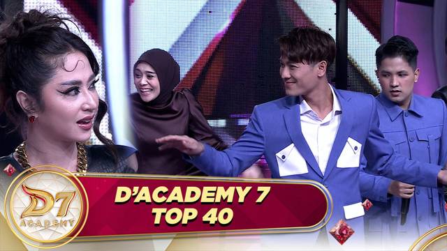 Juri & Host Seru-seruan Tiru Dance Trio Chantika – Aina – Tasya! Panggung Auto Heboh! | D'Academy 7 Top 40