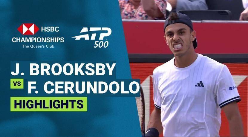 Jenson Brooksby vs Francisco Cerundolo - Round 2 | ATP 500: HSBC Championships 2026