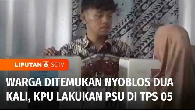 Warga Ditemukan Nyoblos Surat Suara Dua Kali, KPU adakan Pemungutan Suara Ulang | Liputan 6