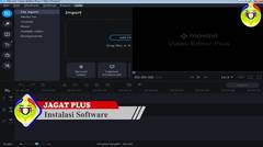 Instalasi Movavi Video Editor Plus 2020