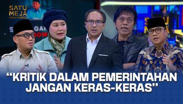 KERAS! Adian Merespons Pernyataan Prabowo Jangan Ganggu | SATU MEJA