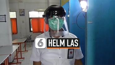 BLK Sorong Manfaatkan Helm Las Jadi APD Tenaga Medis