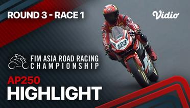 Highlights | Asia Road Racing Championship 2023: AP250 Round 3 - Race 1 | ARRC