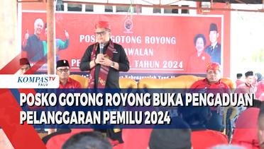 Posko Gotong Royong Buka Pengaduan Pelanggaran Pemilu 2024