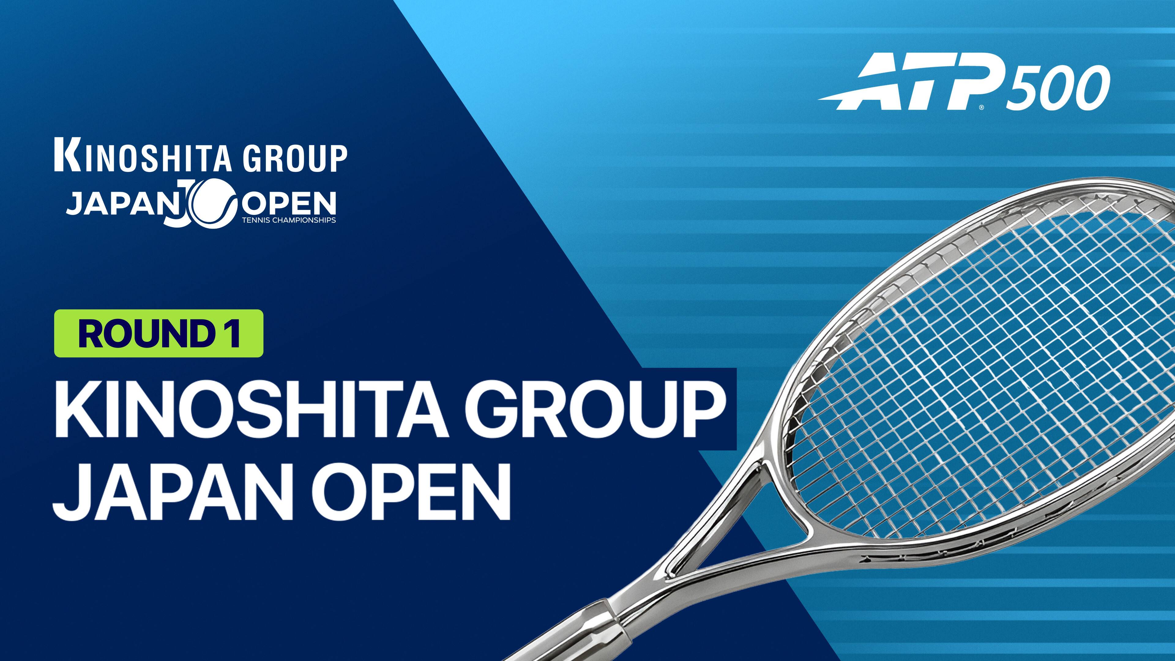 Valentin Vacherot vs Alexander Blockx - Round 1 | ATP 500: Kinoshita Group Japan Open Tennis Championships 2026