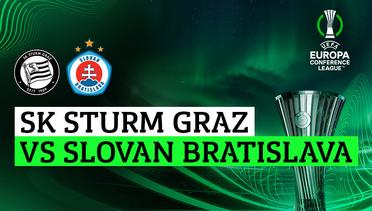 SK Sturm Graz vs Slovan Bratislava - Full Match | UEFA Europa Conference League 2023/24