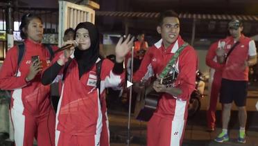 Moment Makan Malam Bersama Tim Volley Indonesia