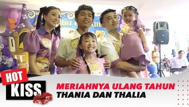 Meriahnya Ulang Tahun Thalia dan Thania, 2 Putri Ruben Onsu & Sarwendah | Hot Kiss