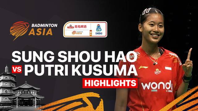 Sung Shou Yun (TPE) vs Putri Kusuma Wardani (INA) - Highlights | Badminton Asia Mixed Team Championship 2025 - Women's Singles Quarter Finals