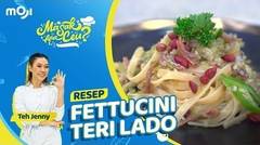 Resep FETTUCINI TERI LADO, kombinasi lezat bikin ngiler | MASAK APA CEU? - Moji