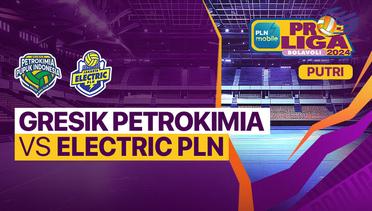 Putri: Gresik Petrokimia Pupuk Indonesia vs Jakarta Electric PLN - Full Match | PLN Mobile Proliga 2024