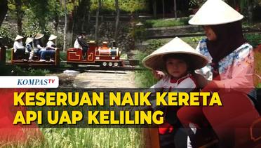 Asyik! Menjajal Naik Kereta Api Jadul di Lembang