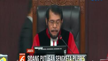 MK Tolak Seluruh Gugatan Prabowo-Sandiaga