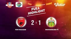 PSM Makassar (2) VS Bhayangkara FC (1) Full Highlight | Shopee Liga 1