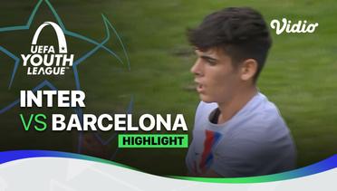 Highlights - Inter vs Barcelona | UEFA Youth League 2022/23
