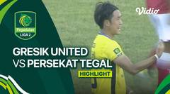 Highlights - Gresik United vs PERSEKAT Tegal | Liga 2 2023/24