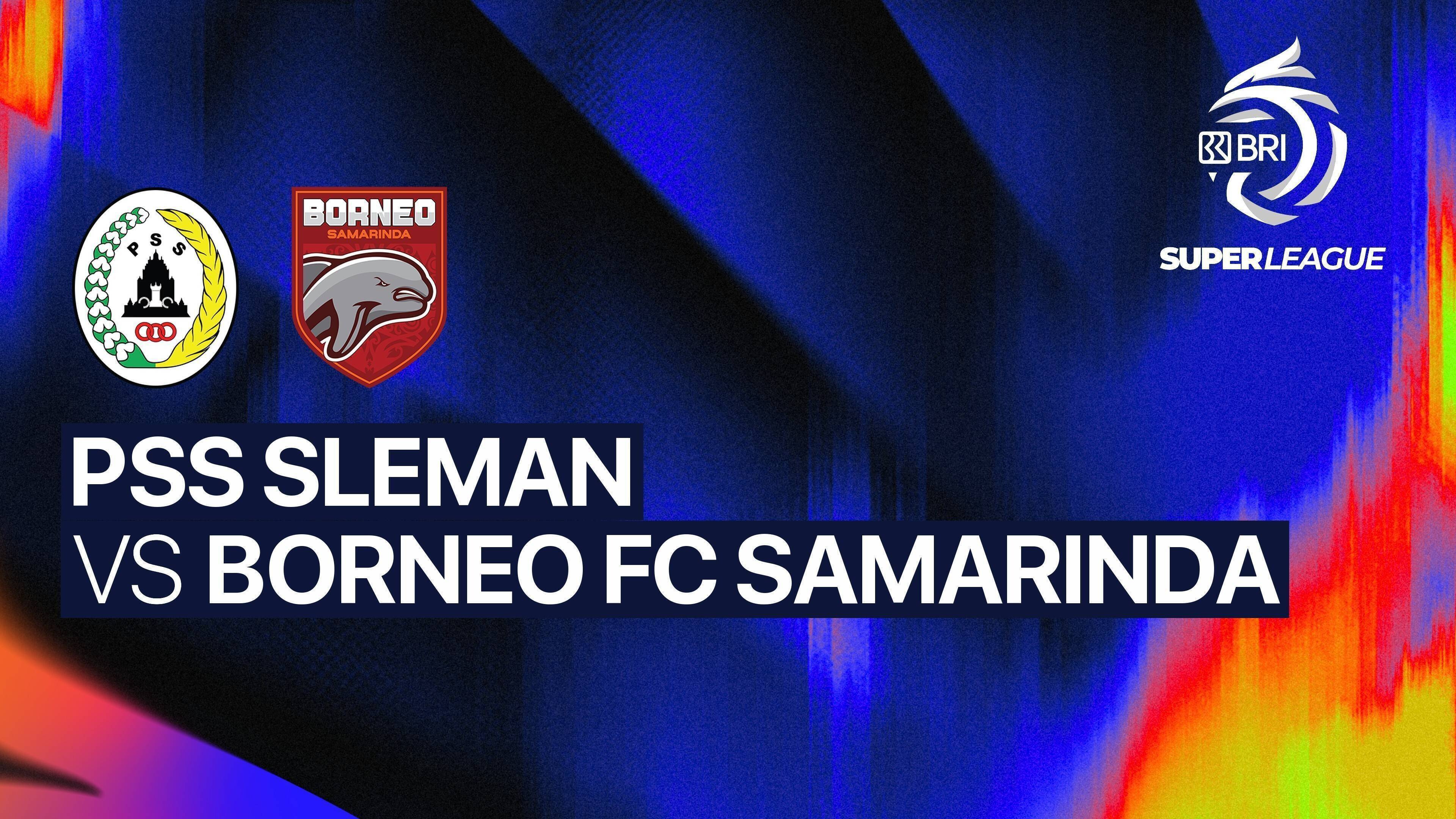 PSS Sleman vs Borneo FC Samarinda