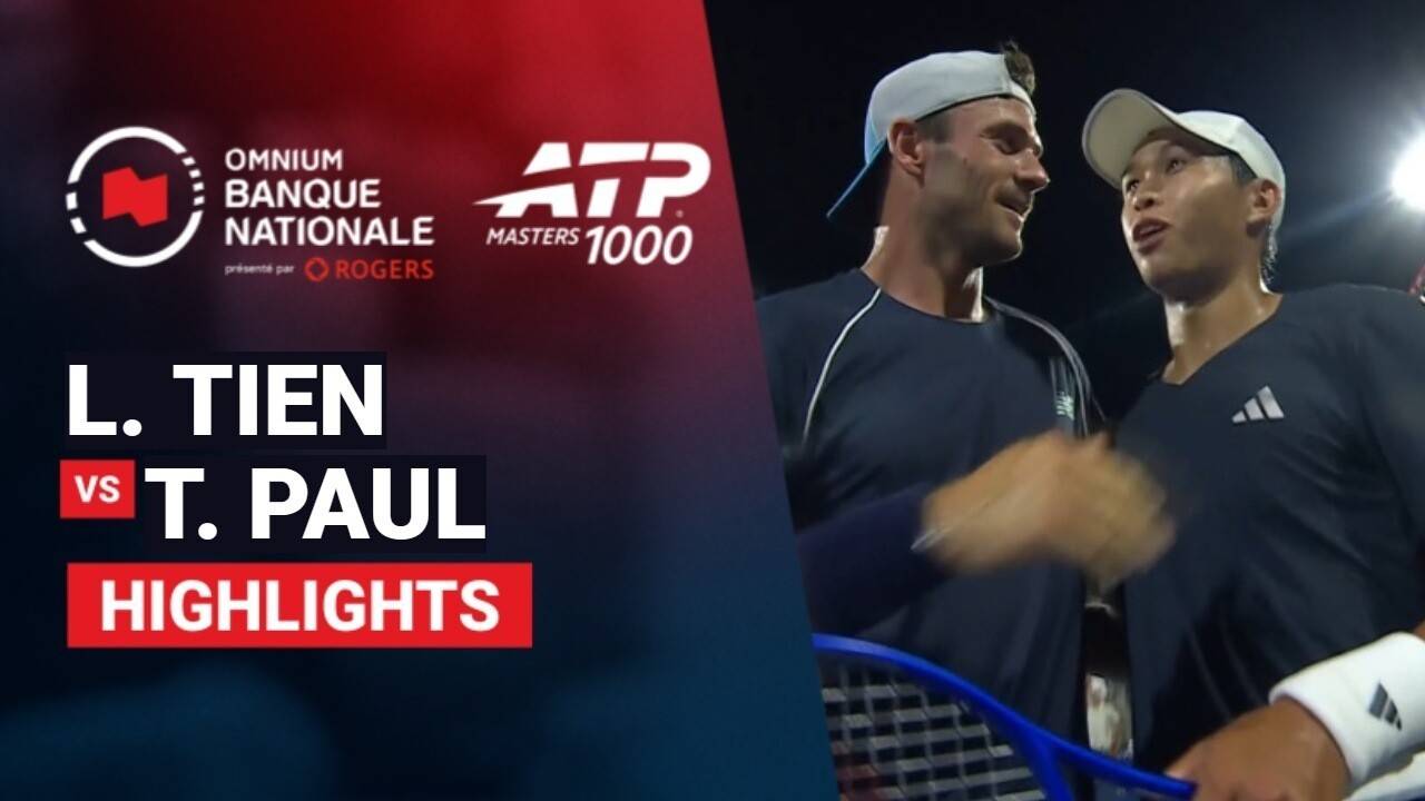 Learner Tien vs Tommy Paul - Round 3 (Center Court) | ATP 1000: National Bank Open presented by Rogers 2026