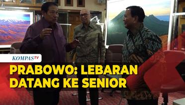 Momen Prabowo Dijamu SBY Dengan Fish and Chips hingga Beef Wagyu di Cikeas