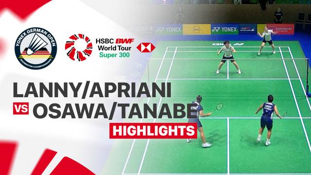 Lanny Tria Mayasari/Apriyani Rahayu (INA) vs Kaho Osawa/Mai Tanabe (JPN) - Women's Doubles Round of 16 | YONEX German Open 2026 - Highlight | YONEX German Open 2026