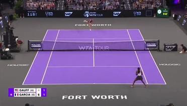Match Highlights | Caroline Garcia vs Coco Gauff | WTA Finals Fort Worth 2022