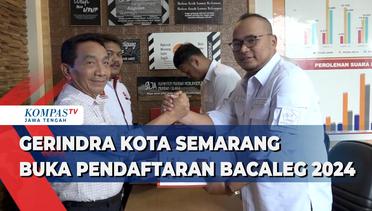 Gerindra Kota Semarang Buka Pendaftaran Bacaleg 2024