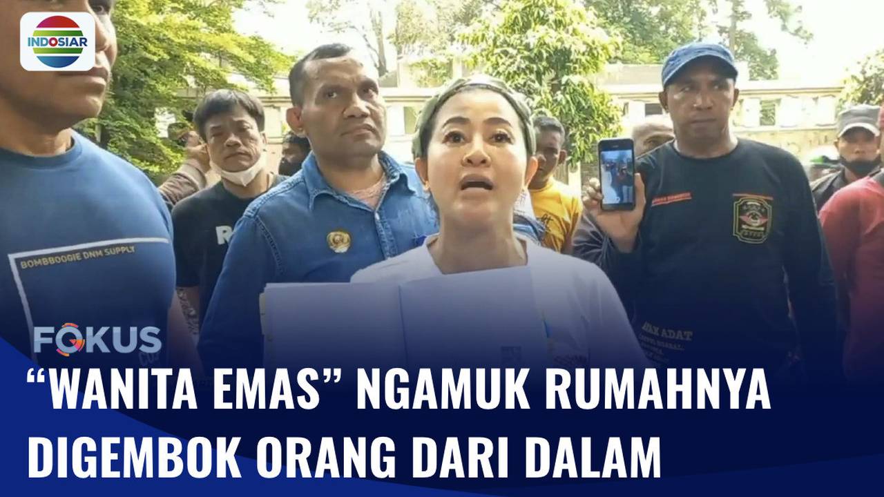 Ketua Partai Republik Satu “Wanita Emas” Ngamuk Rumahnya Dikuasai